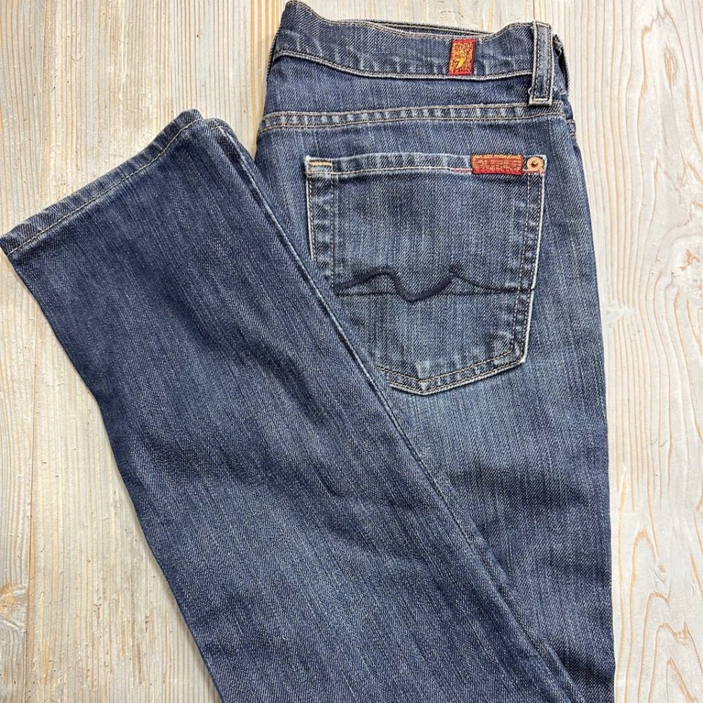 Vintage 7 For All Mankind Roxanne Tapered Leg Jean 27
